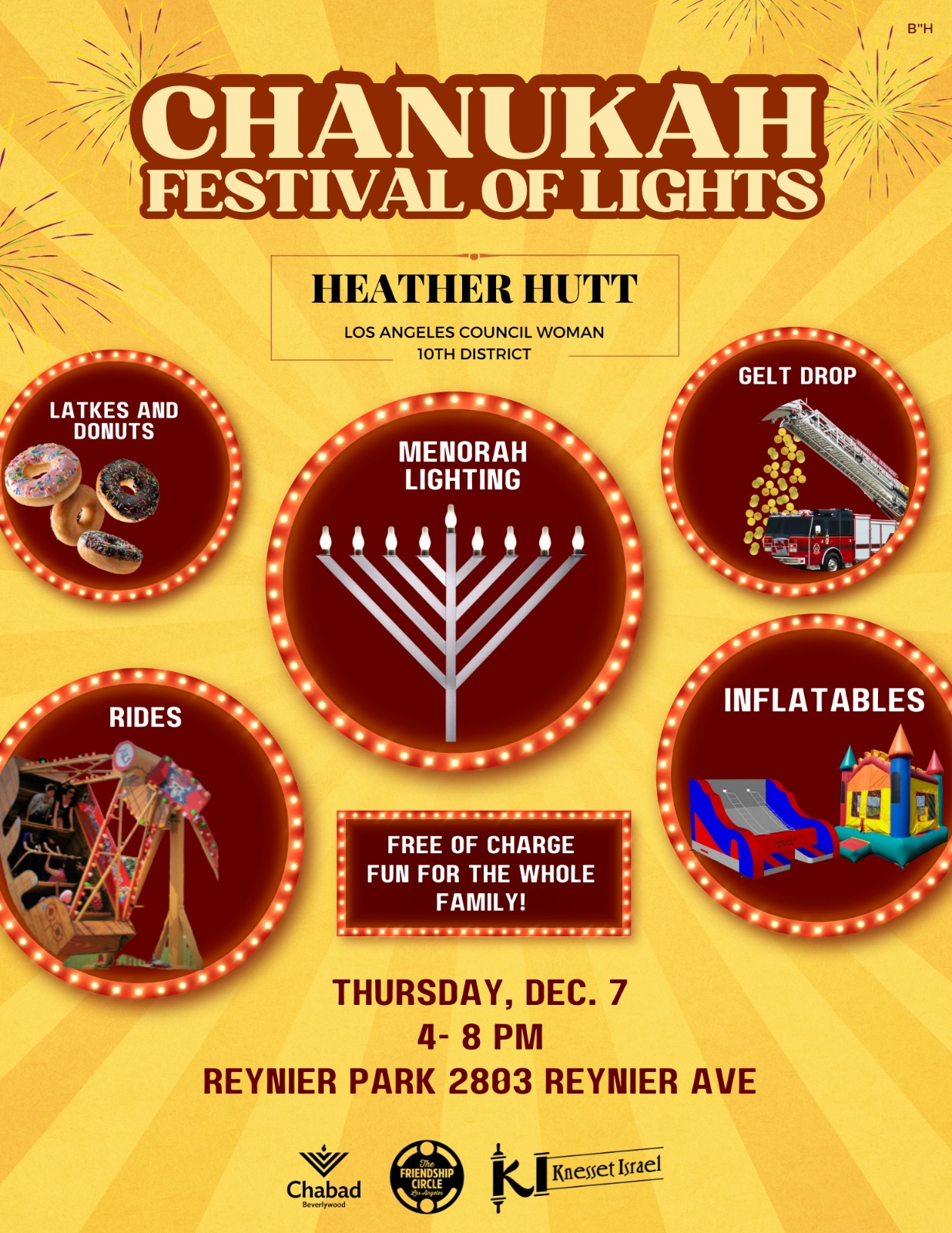 Chanukah Festival of Lights Menorah Lighting