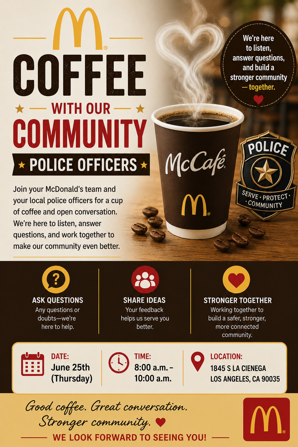 Coffee With a Cop